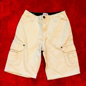 Carters Boys Size 10 Beige Cargo Shorts